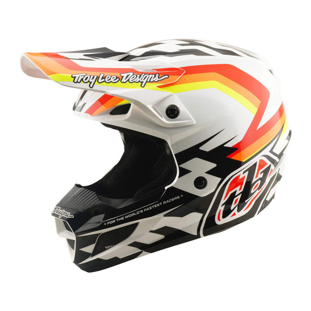 SE5 POLYCARBONATE HELMET DASH ORANGE