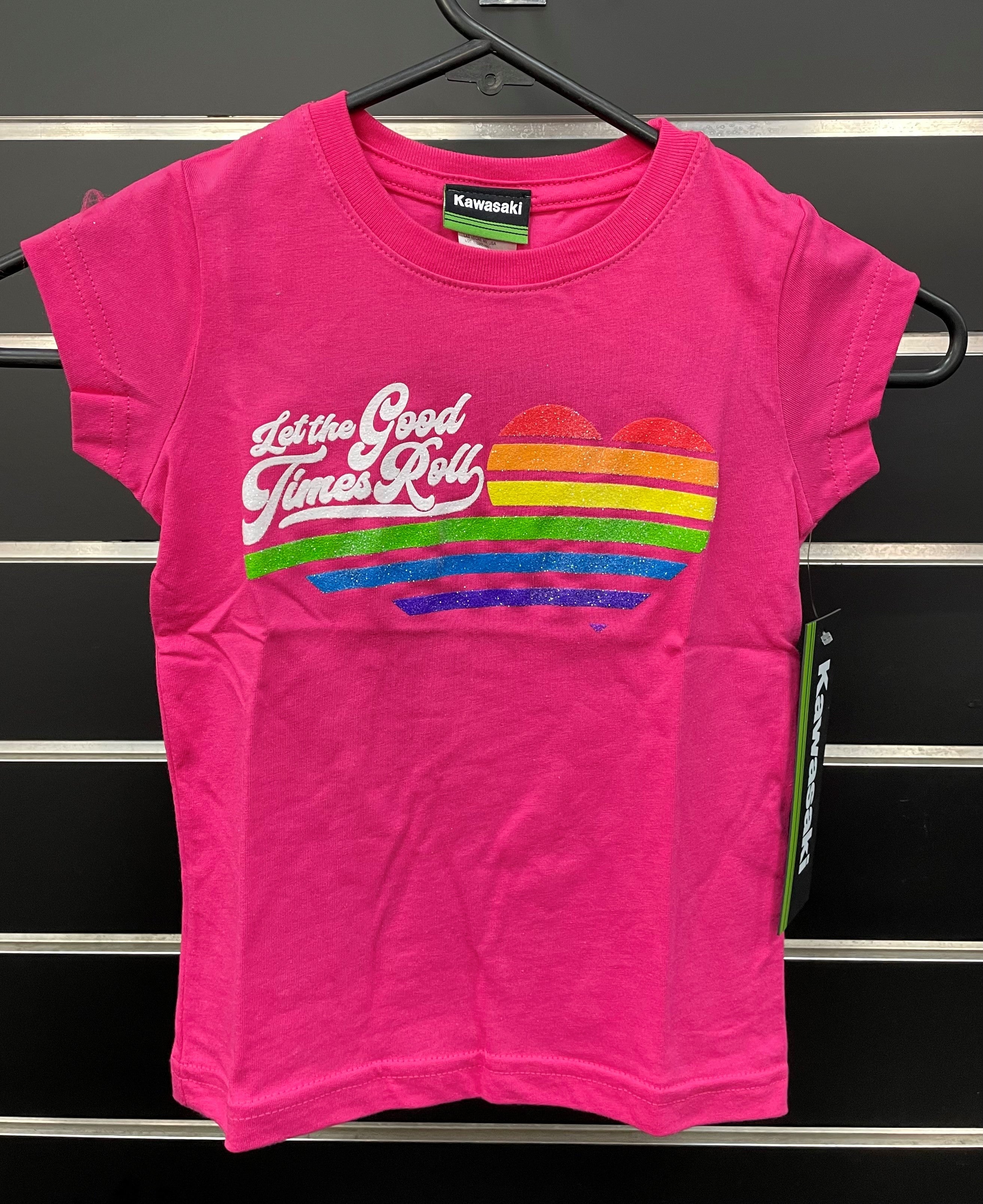 Kawasaki Toddler Girls Rainbow T-Shirt