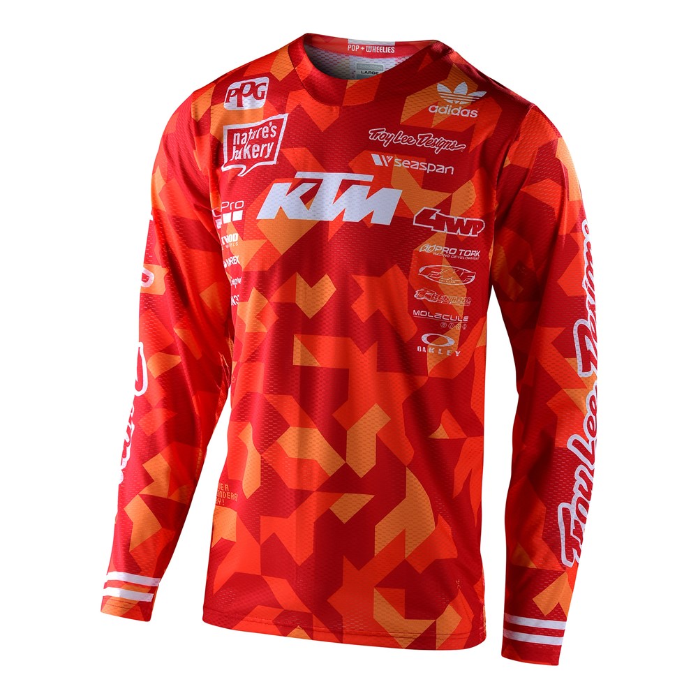 GP AIR JERSEY CONFETTI TEAM ORANGE