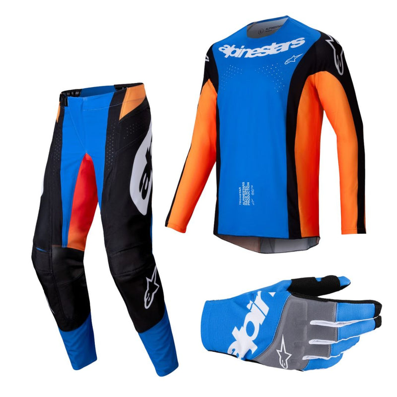 Alpinestars Techstar Melt Combo - Orange/Blue