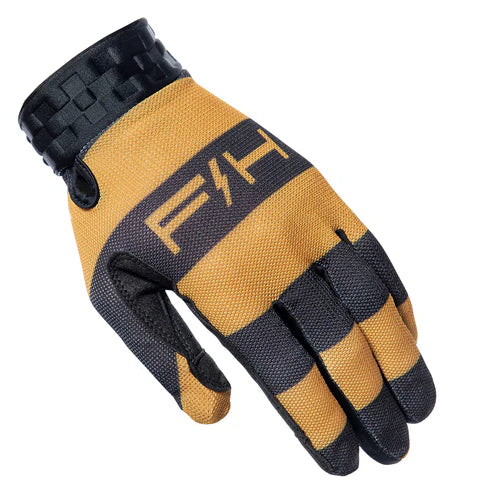Vapor Ray Gloves - Vintage Gold/Black