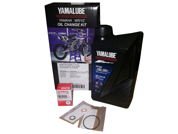 Yamaha YZF / WRF 10W40 Oil Change Kit