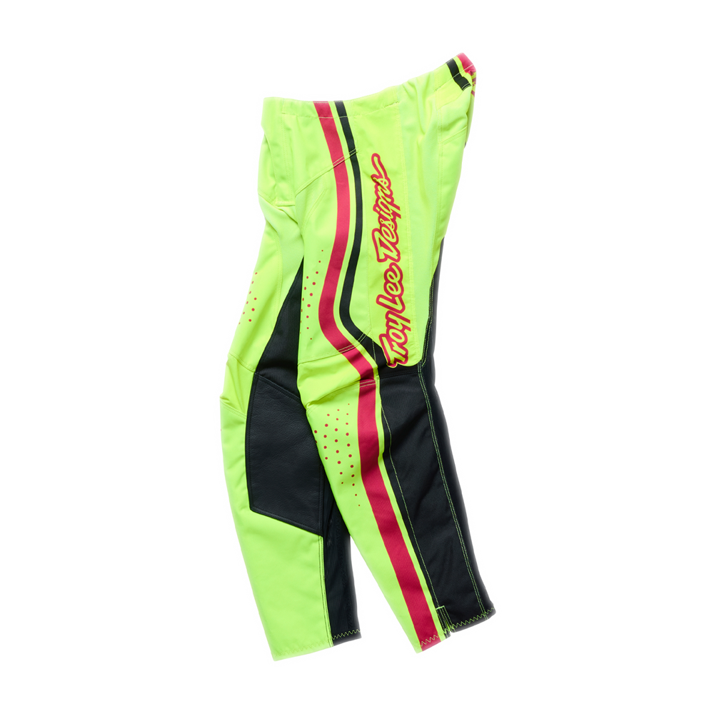 YOUTH GP PRO PANT ROLLER FLO YELLOW / FUCHSIA