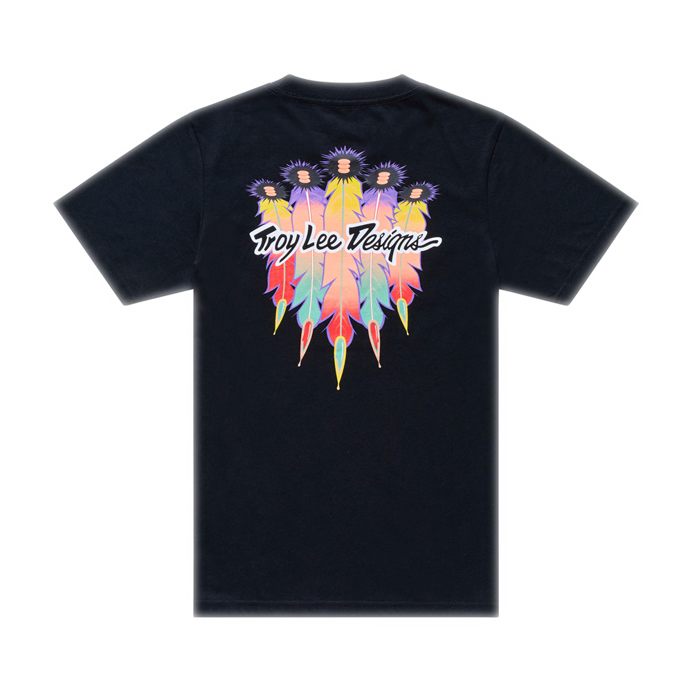 FEATHERS YOUTH SHORT SLEEVE TEE BLACK / BLACK