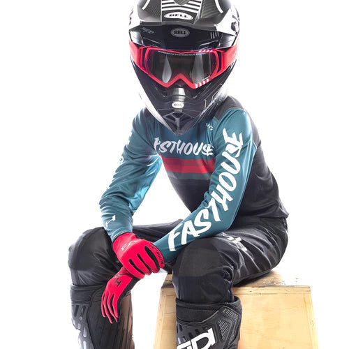 Youth Carbon Force LS Jersey - Teal