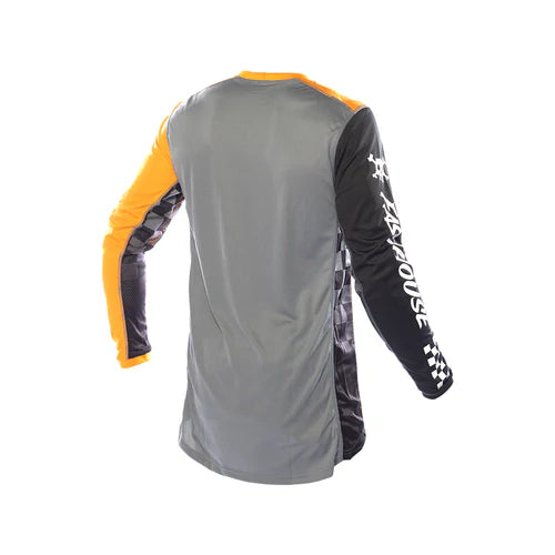 Youth Grindhouse Alpha Jersey - Black/Amber