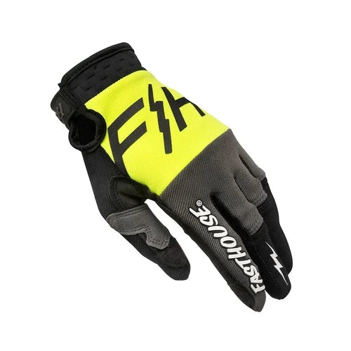 Speed Style Omega Youth Glove - High Viz/Grey