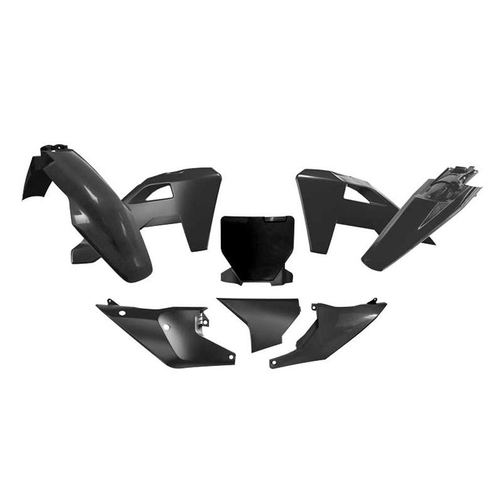 PLASTICS KIT RTECH 6 PIECE BLACK HUSQVARNA FC FX TC TX