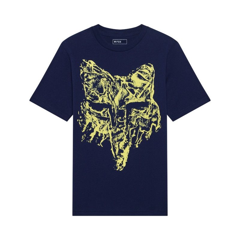 Fox Yth Image Print Hd SS Tee