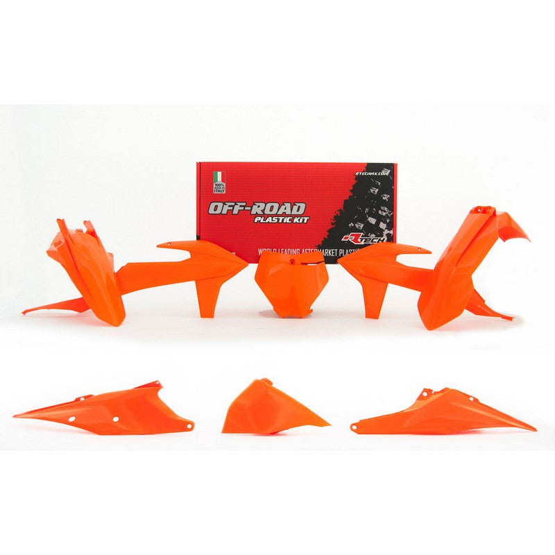 PLASTICS KIT RTECH 6 PIECE ORANGE KTM SX XC SX-F XC-F