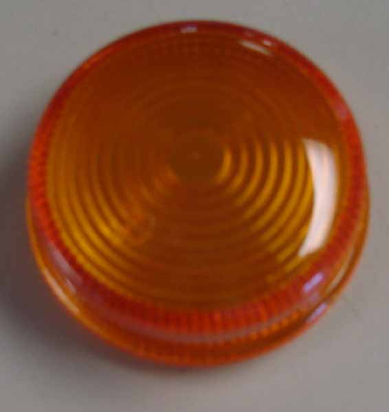 Emgo indicator lens. Fits front Honda XR indicators. 4.2cm ID. 60-38934