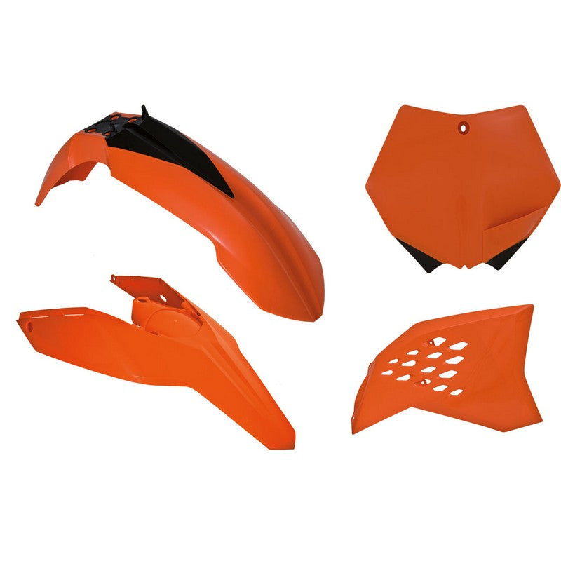 PLASTICS KIT RTECH 4 PIECE ORANGE KTM EXC SX EXC-F SX-F