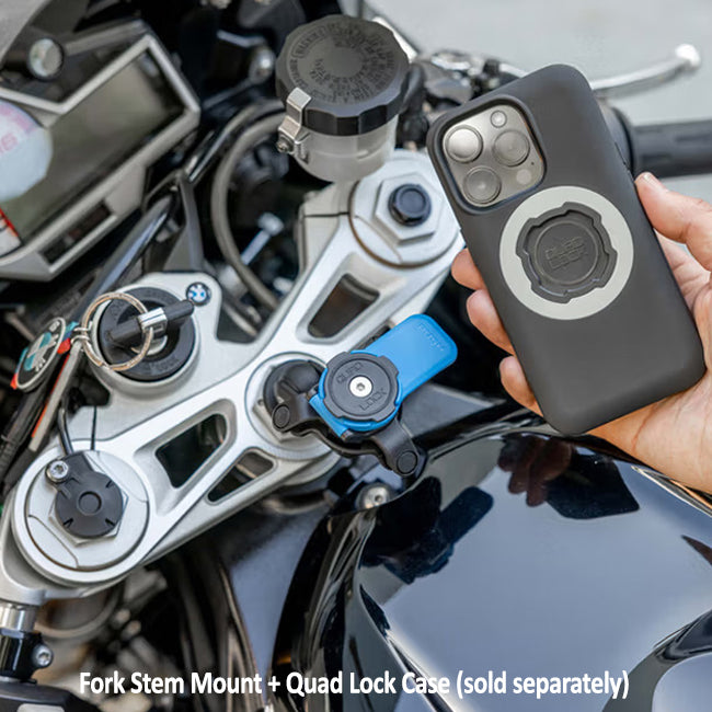QLM-FSM-2 Quad Lock Fork Stem Mount + Vibration Dampener (sold separately)