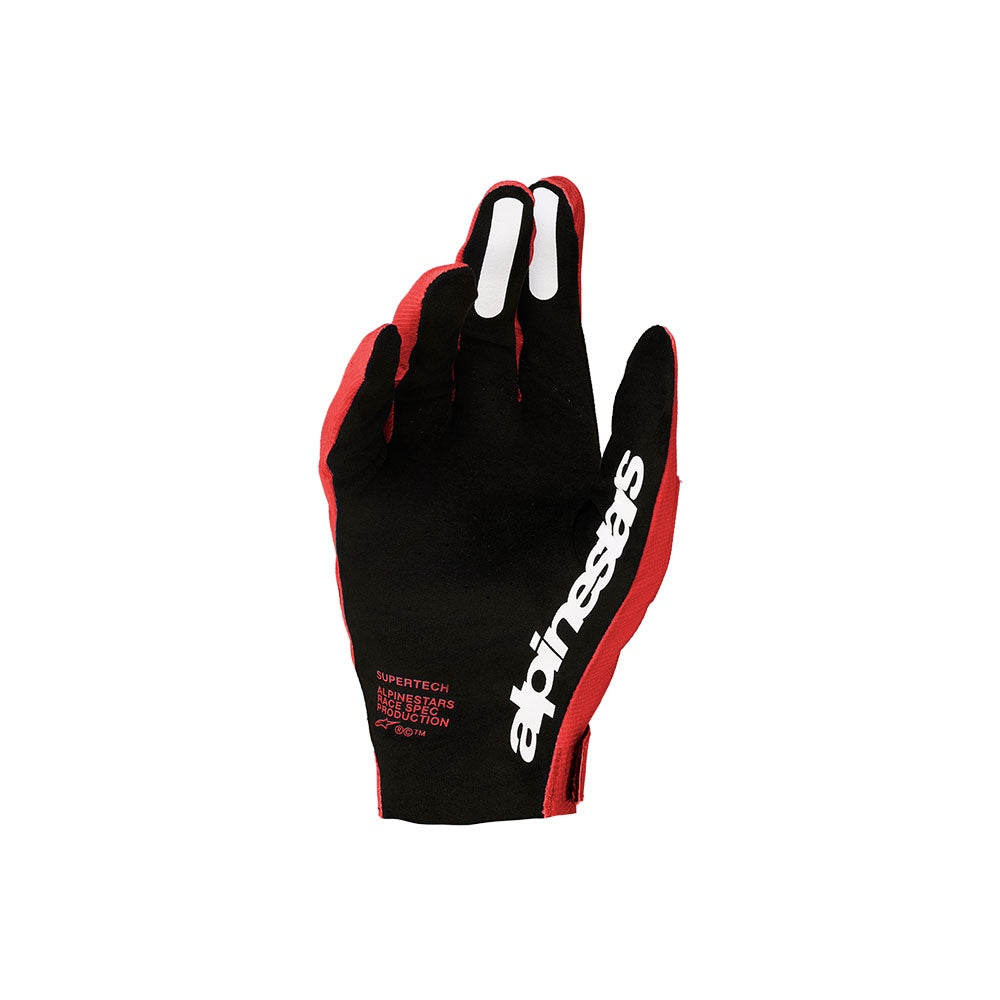 Supertech MX Gloves Fire Red/Black/White