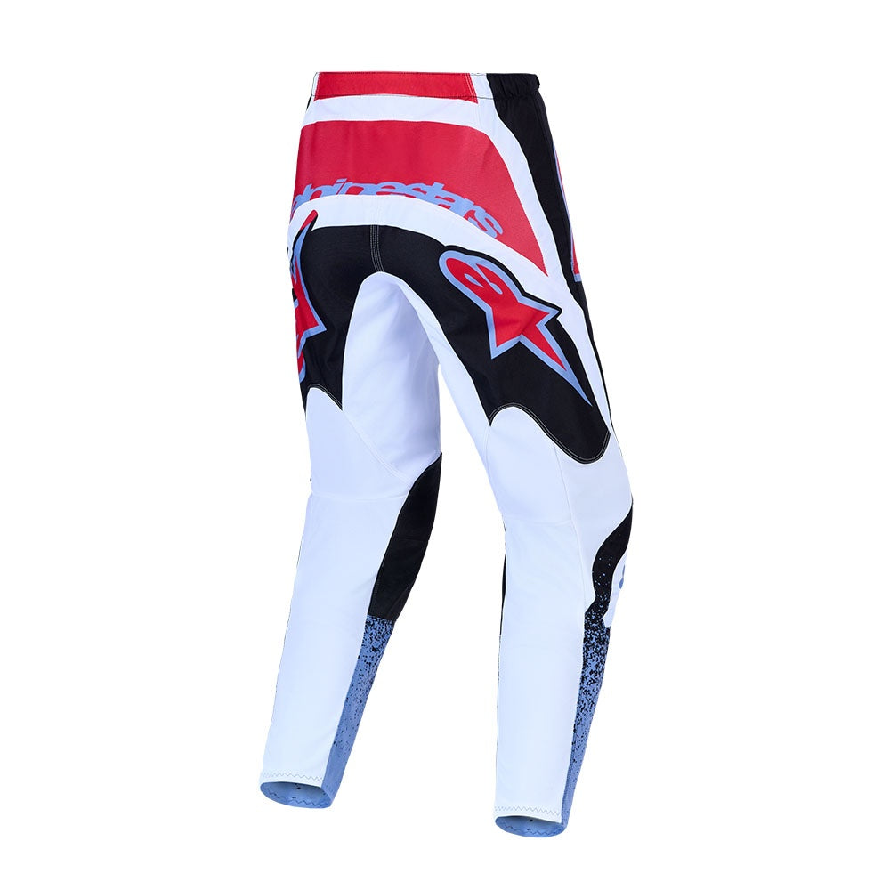 Fluid Drag Pants Black/White/Light Blue/Red Fluoro