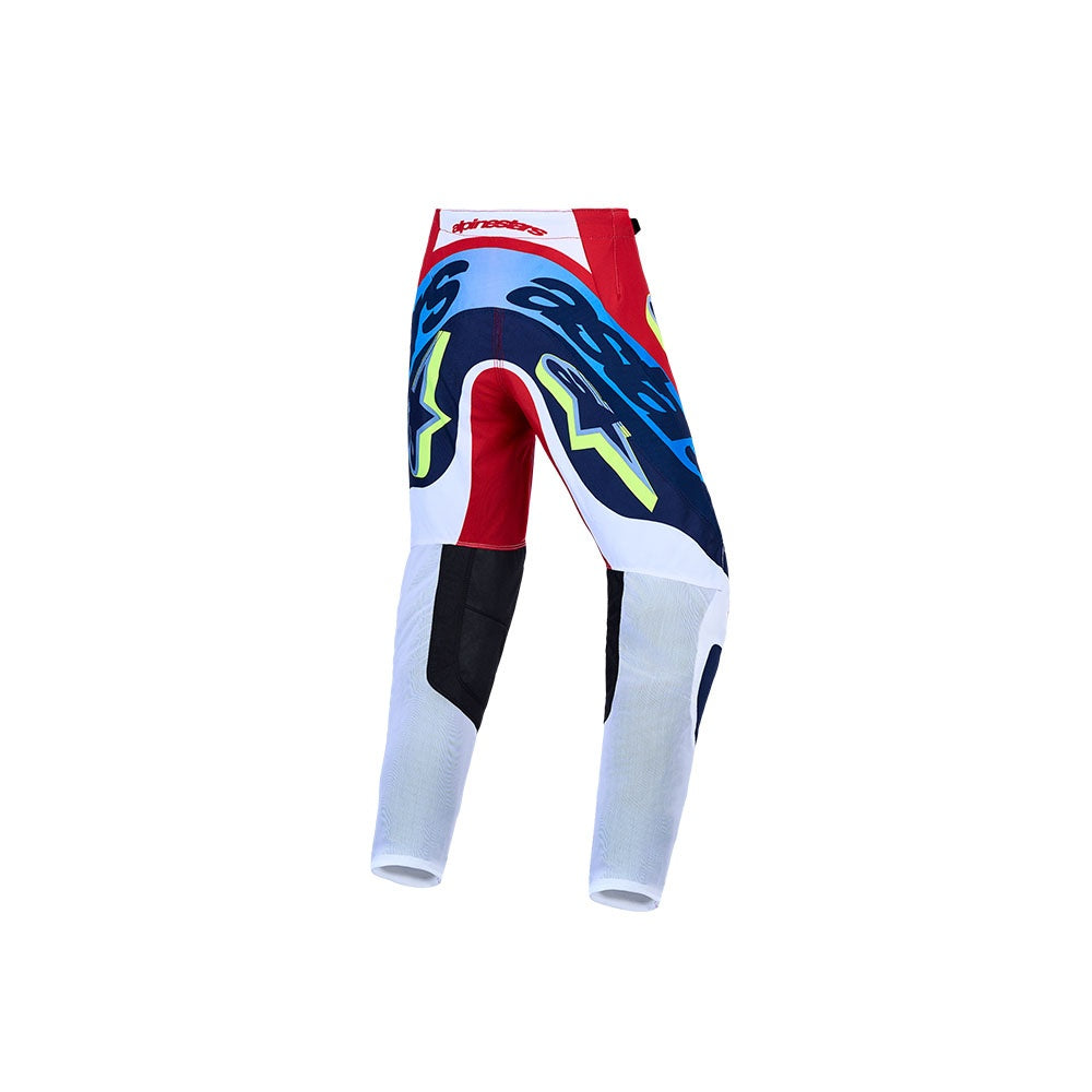 Youth Supertech Dyna Pants Fire Red/White/Navy Blue