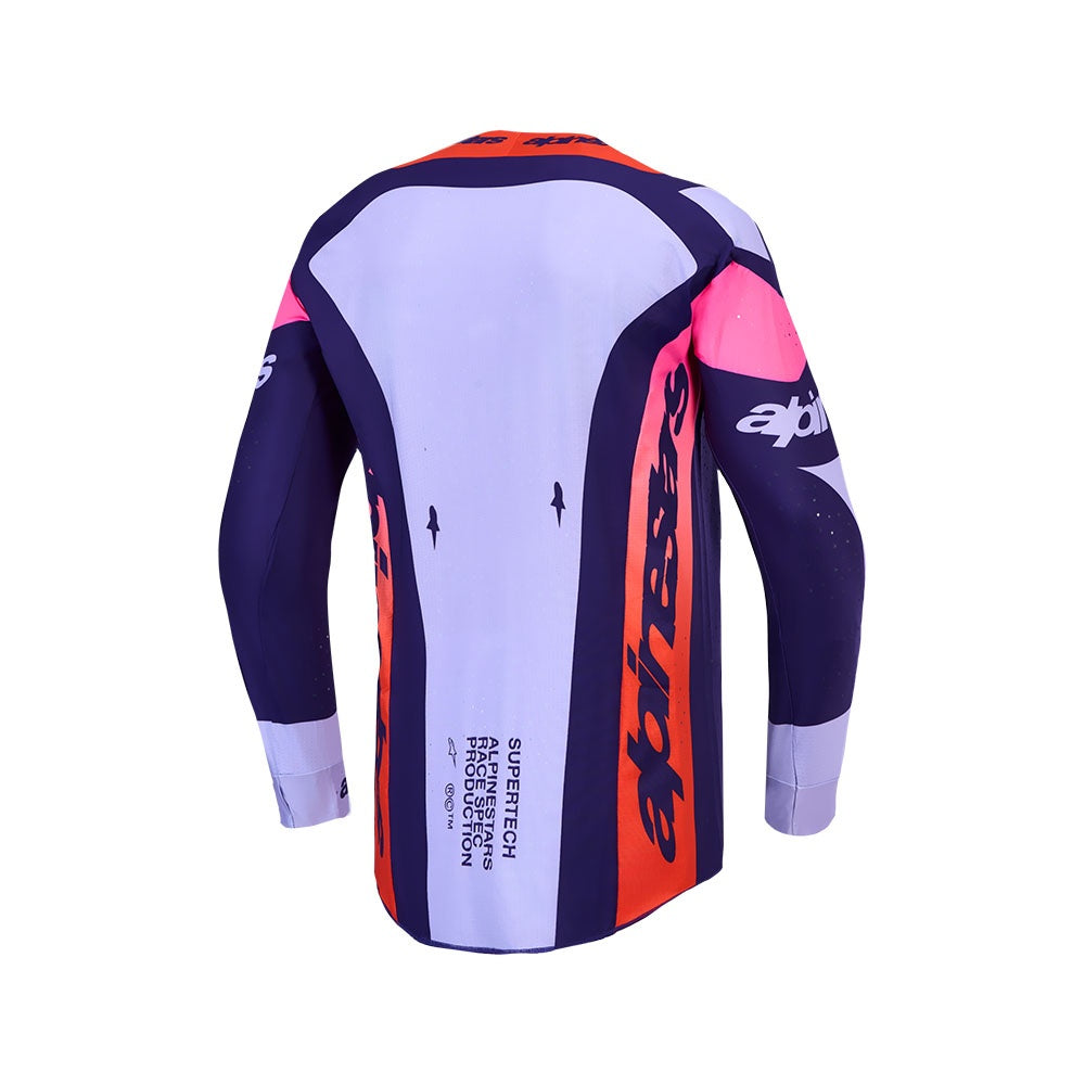 Supertech Dyna Jersey Light Violet/Deep Purple/Pink Fluoro