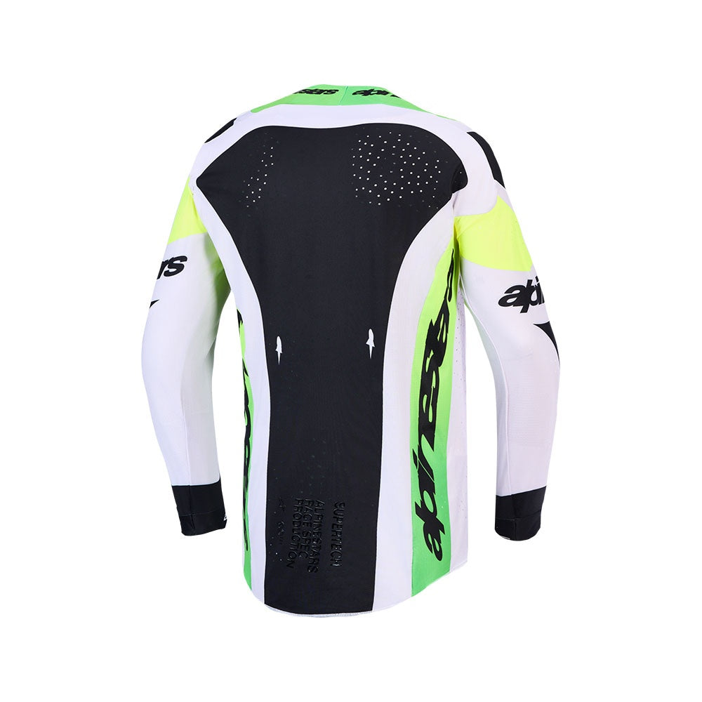 Supertech Dyna Jersey Light Lilac/Green Fluoro/Black