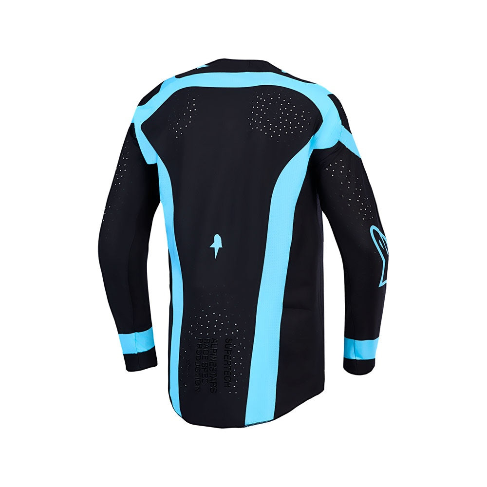 Supertech Vesta Jersey Black/Turquoise