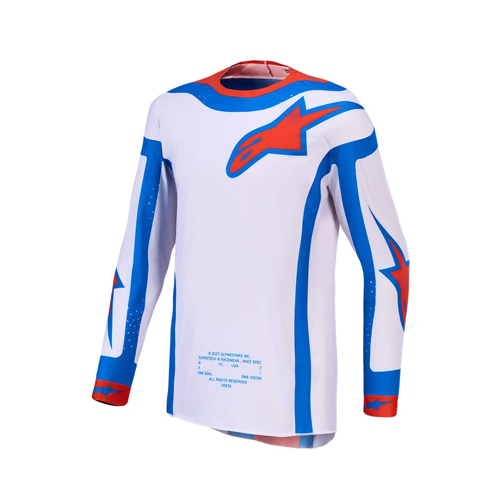 Supertech Vesta Jersey Light Lilac/Cardinal Red