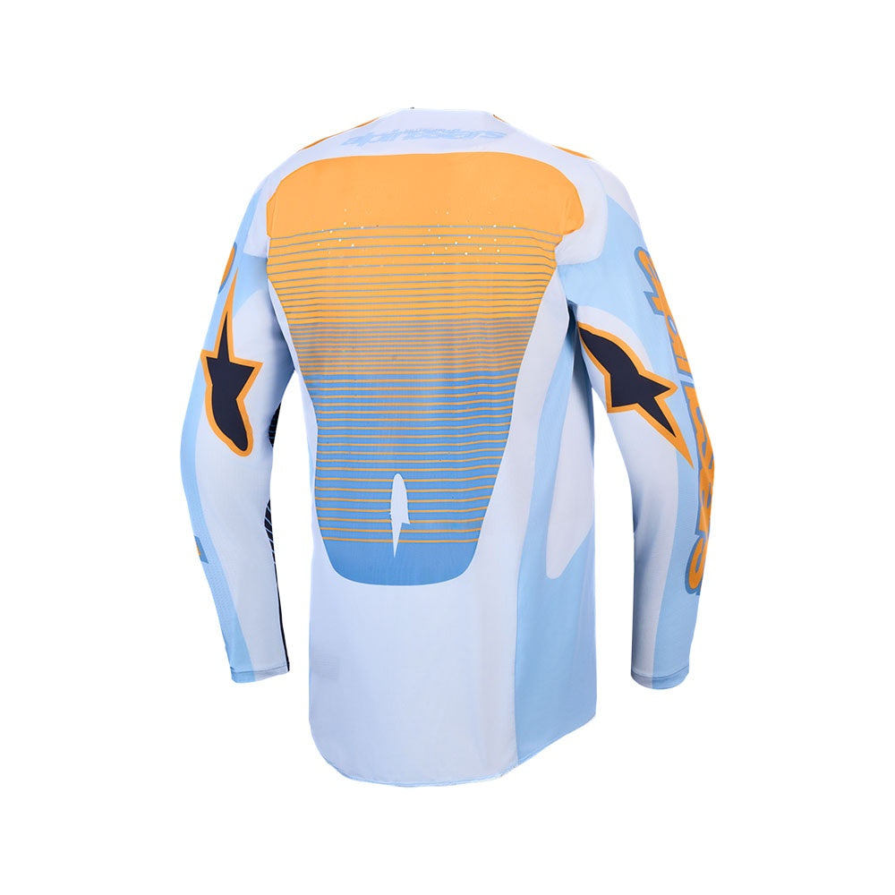 Techstar Maven Jersey Dust Blue/Tangerine/Black