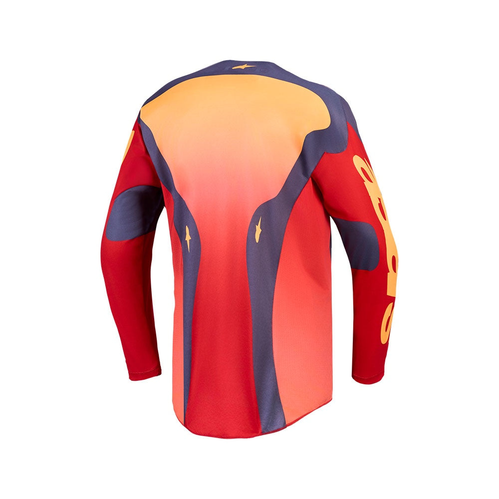 Racer Hunt Jersey Fire Red/Graystone/Hot Coral