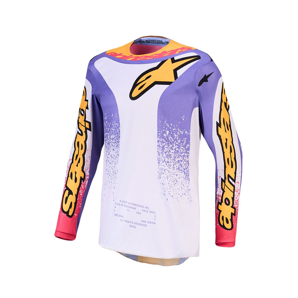Fluid Drag Jersey Light Lilac/Blue Iris/Gold