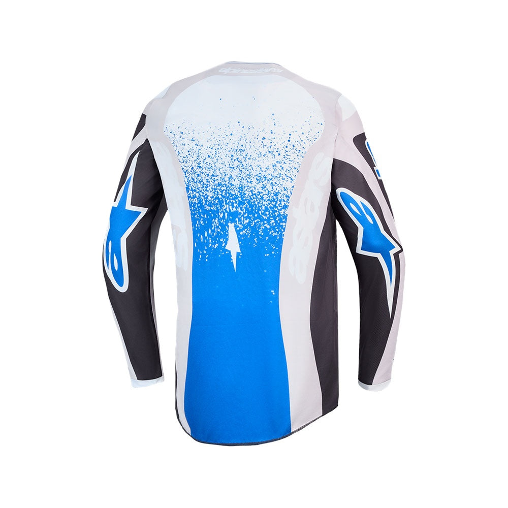 Fluid Drag Jersey Graystone/Light Lilac/UCLA Blue/Black