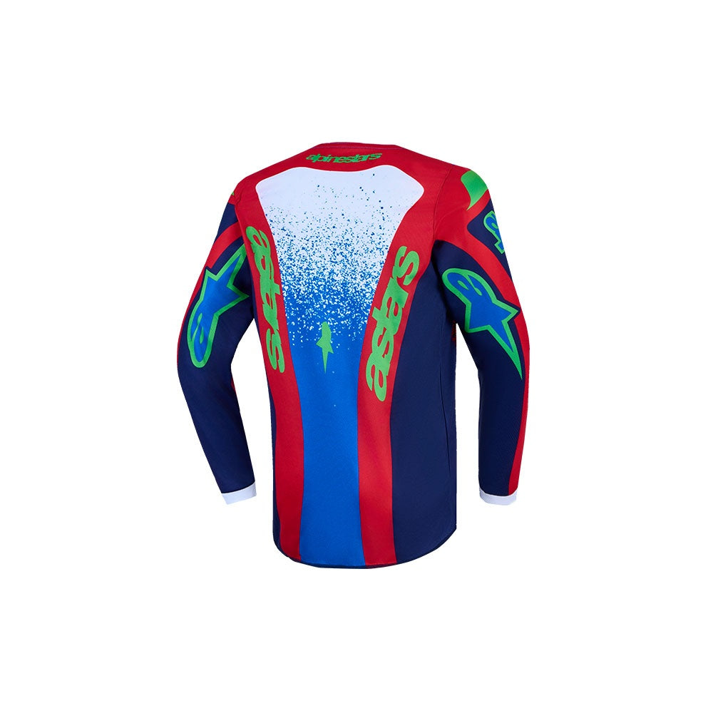 Youth Fluid Drag Jersey Blue/Navy/Fire Red/White
