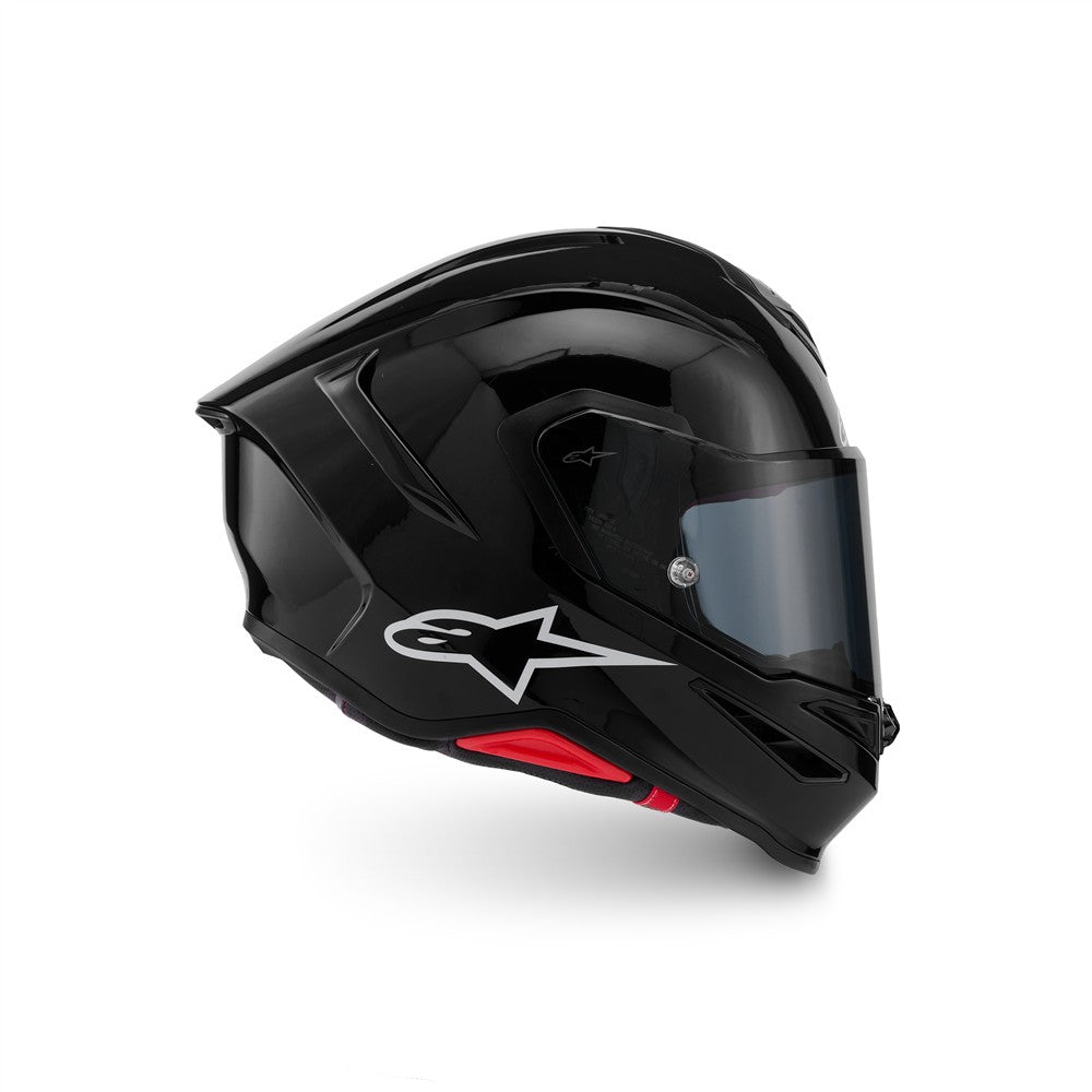 Supertech R7 Helmet Solid Black Gloss