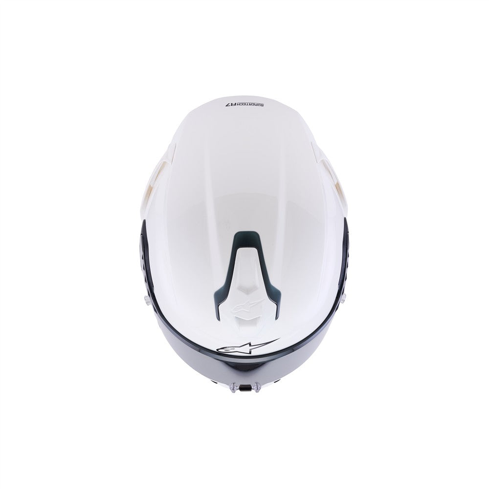 Supertech R7 Helmet Solid White Gloss