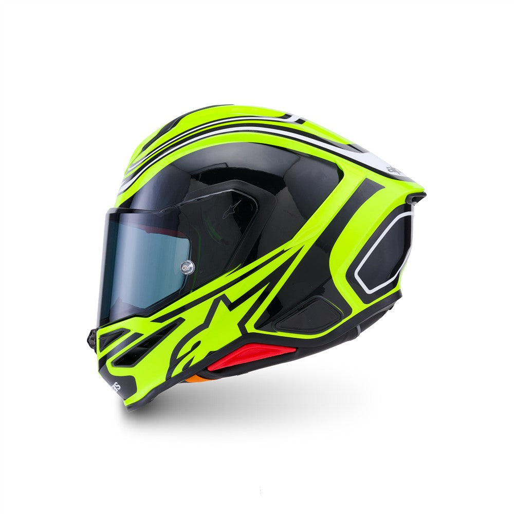 Supertech R7 Helmet Zeal Yellow Fluoro/Black/White