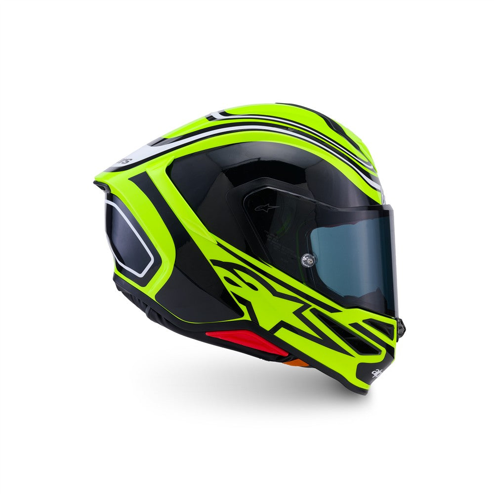 Supertech R7 Helmet Zeal Yellow Fluoro/Black/White