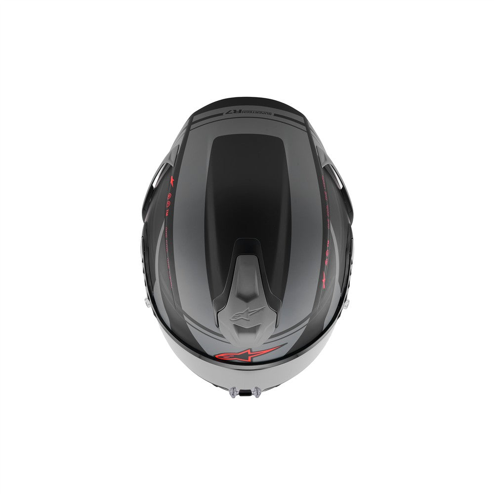 Supertech R7 Helmet A-Core Black/Gray/Red Matte