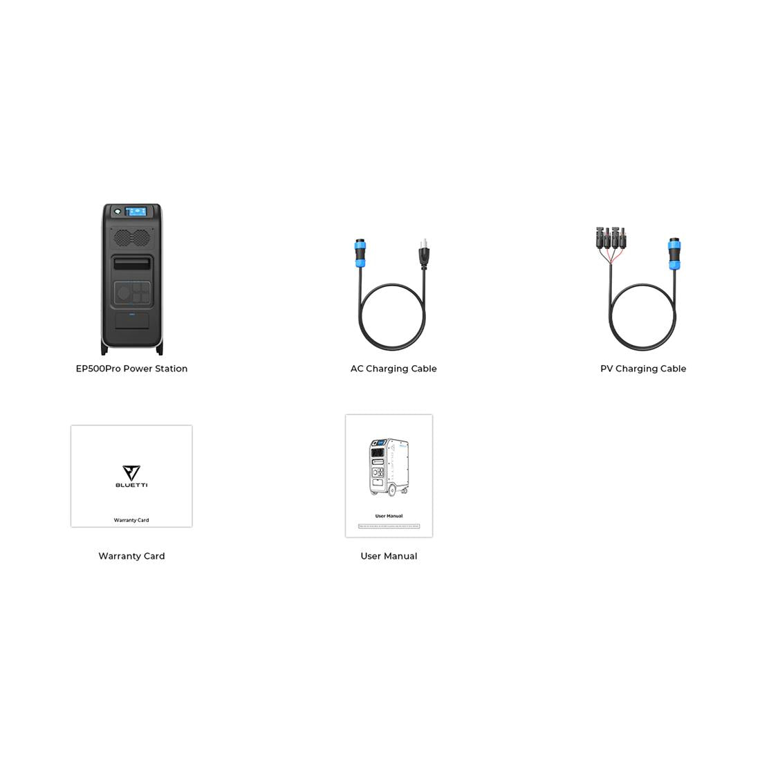 BLUETTI EP500P UPS HOME BACKUP POWER STATION | 3000W (6000W SURGE) 5100WH