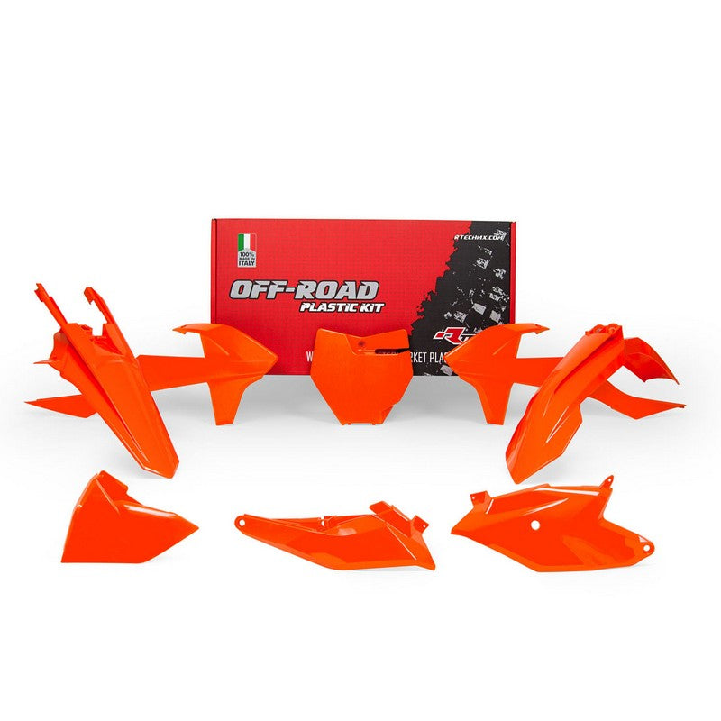 PLASTICS KIT RTECH 6 PIECE ORANGE KTM 85 SX 18-ON