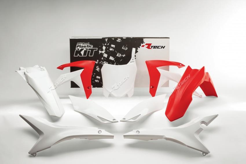 PLASTICS KIT RTECH 6 PIECE OEM COLOURS HONDA CRF250R 14-17 CRF450R 13-16