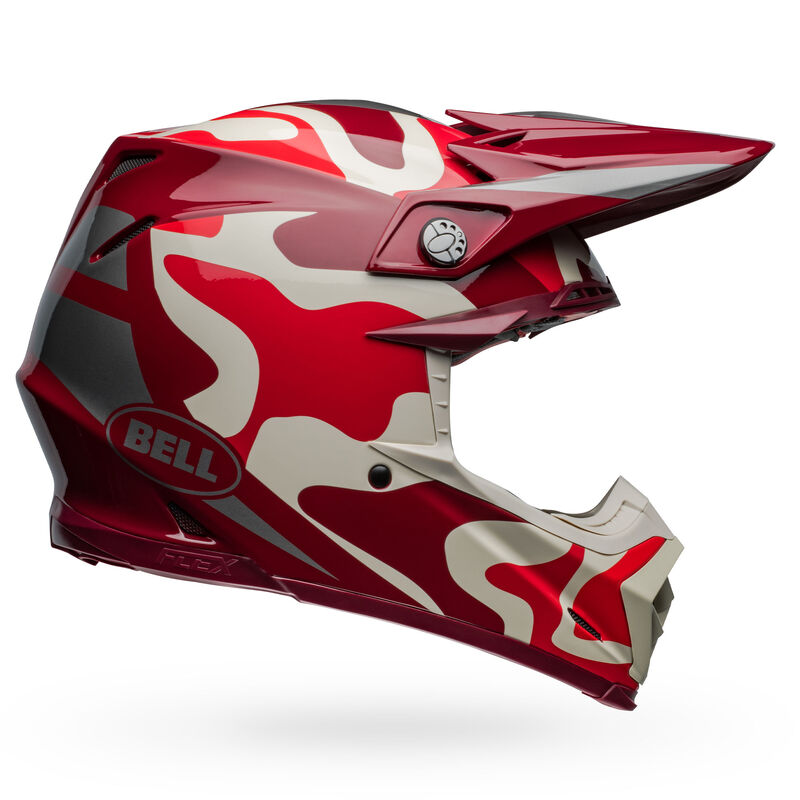 Bell Moto-9S Flex Merchant Red