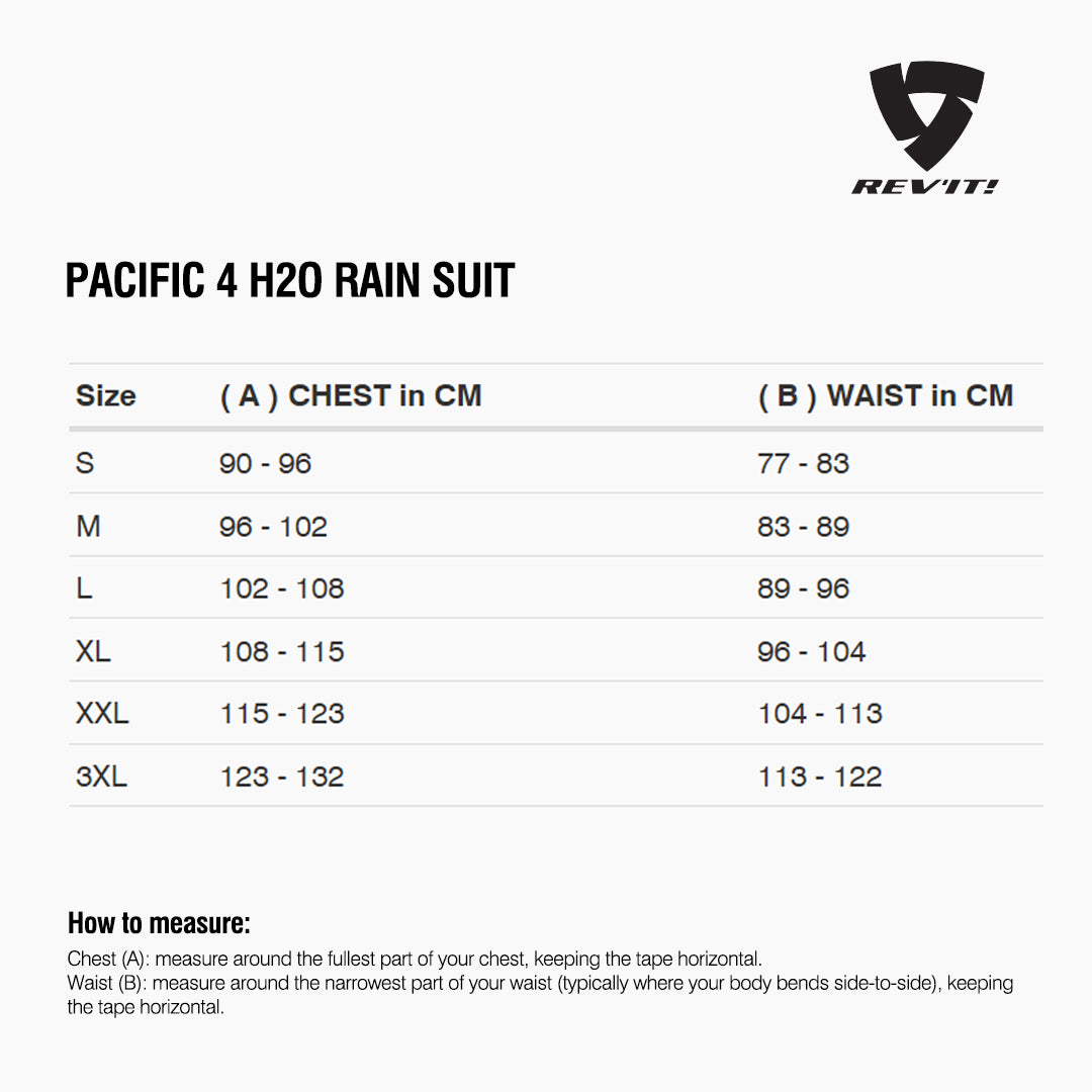 Rain Suit Pacific 4 H2O Black Neon Yellow