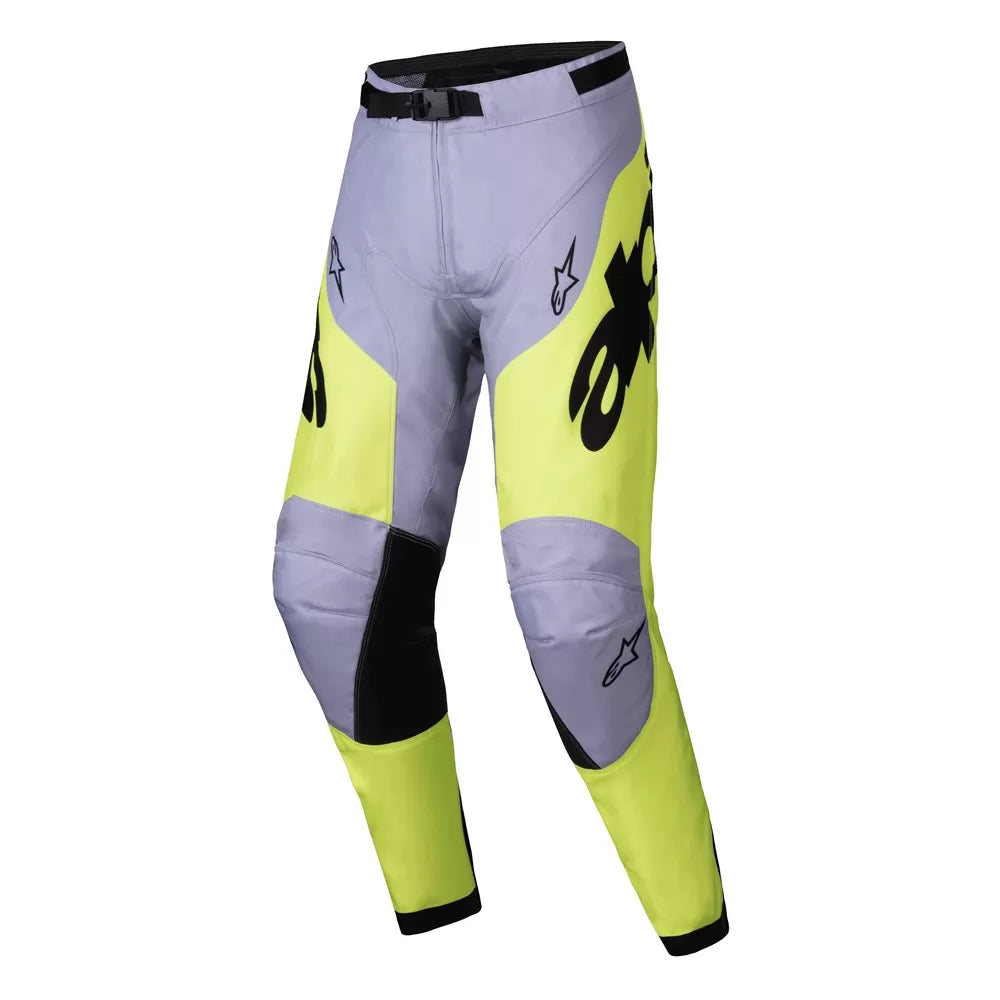 Kids Racer Veil Pants Gray/Yellow Fluoro