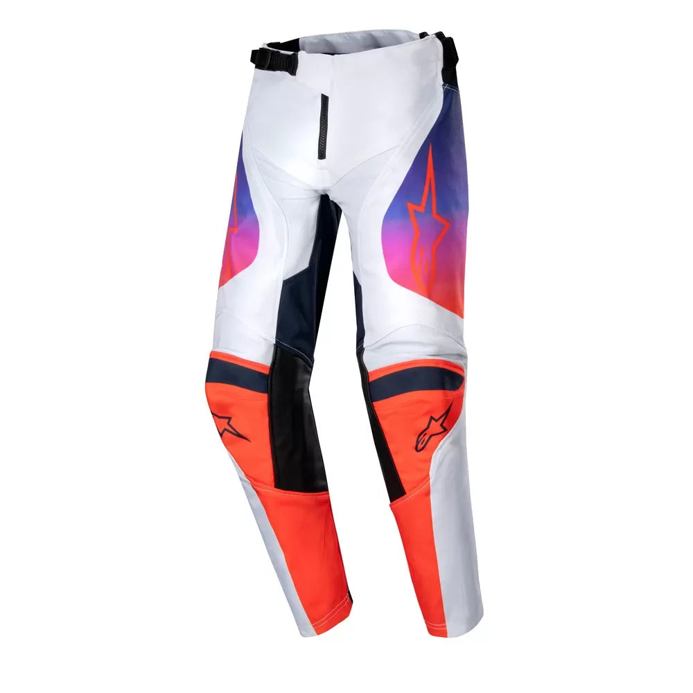 Youth Racer Hoen Pants Light Gray/Hot Orange/Black