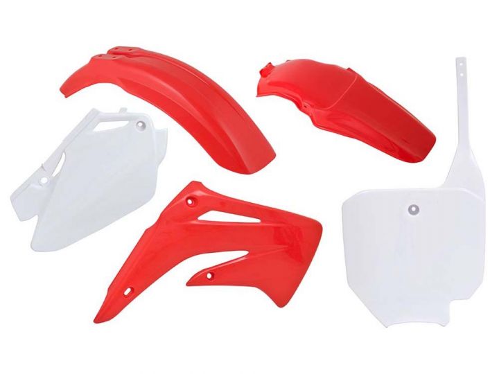 PLASTICS KIT RTECH 4 PIECE OEM COLOURS HONDA CR85R 03-07