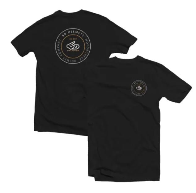 6D COMPANY TEE BLACK SMALL