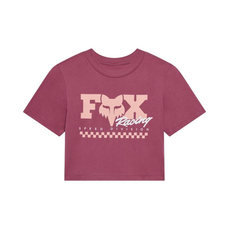 Fox W Checker SS Baby Tee