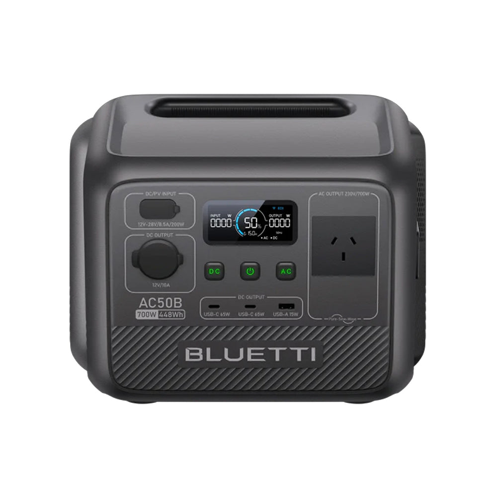 BLUETTI AC50B PORTABLE POWER STATION | 700W 448Wh