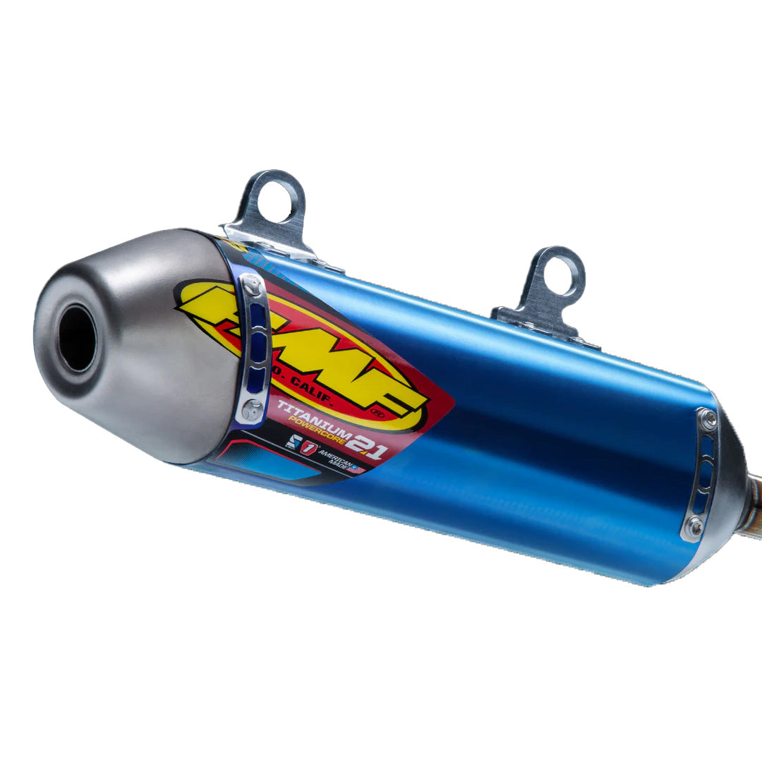 FMF 2 STROKE SILENCER - TITANIUM 2.1