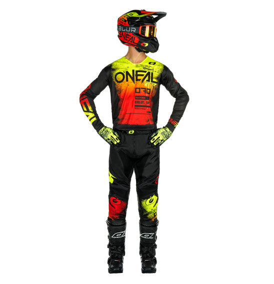 O'Neal 2026 Youth MAYHEM Scarz Pant - Black/Red