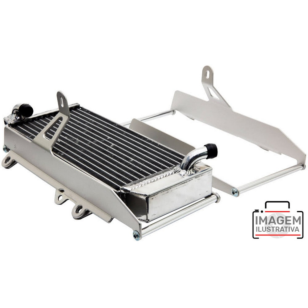 RADIATOR BRACE CROSSPRO SILVER HONDA CRF450R CRF450RX 17-20