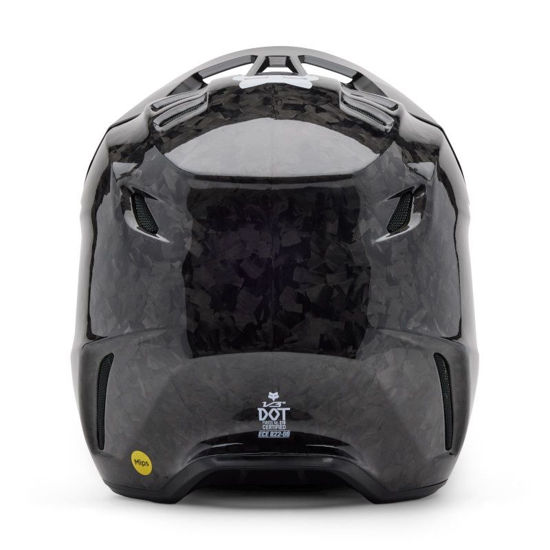 Fox V3 RS Carbon Solid Helmet