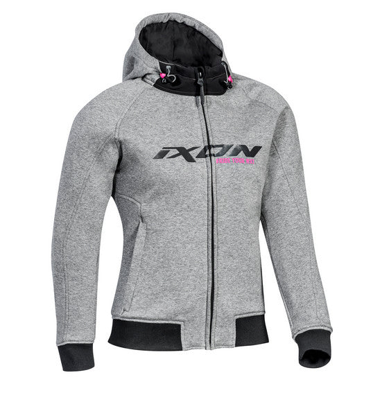 Ixon PALERMO Lady Jacket Grey/Pink - Urban CE Certified